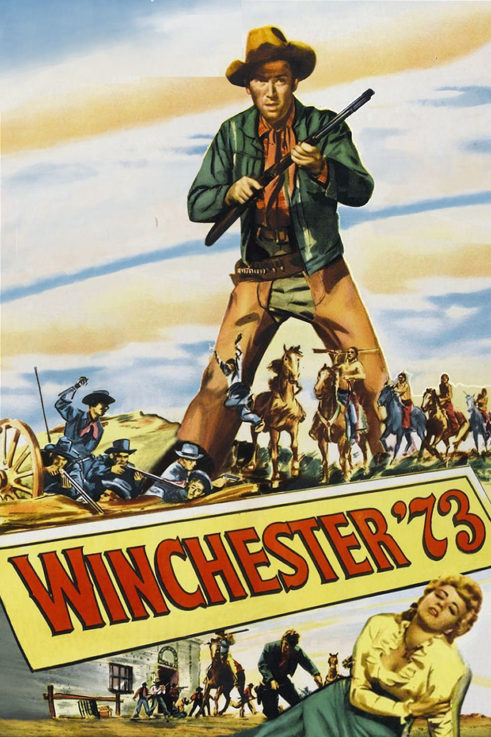 دانلود دوبله فارسی فیلم وینچستر 1873 Winchester '73 1950