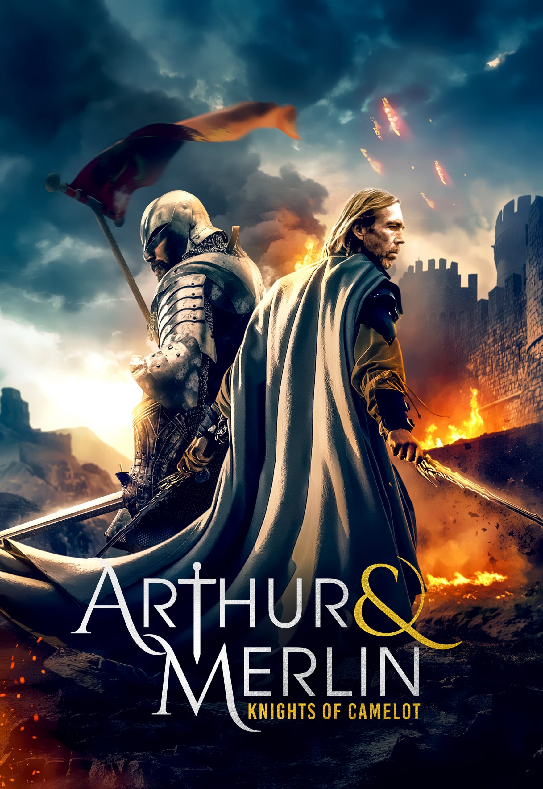 دانلود فیلم Arthur and Merlin: Knights of Camelot 2020